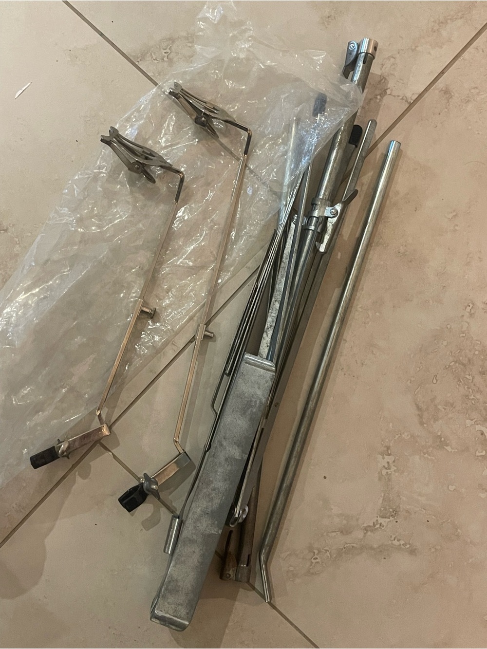 Stainless Steel Music Stand and Music Holdee for instrument